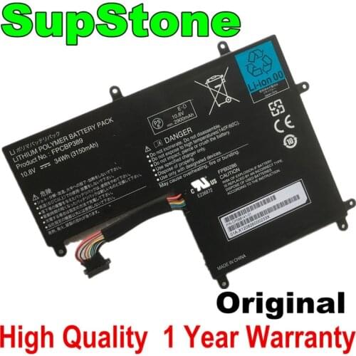 SupStone Genuine Original FPCBP389 Laptop Battery for Fujitsu Stylistic Q702 E236872 FPB0286 CP588141-01 OEM Akku free shipping