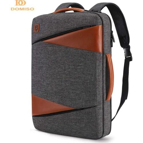 DOMISO Multi-use Laptop Sleeve With Handle For 14" 15.6" 17" Inch Notebook Bag Shockproof Laptop Bag Waterproof Computer Bag