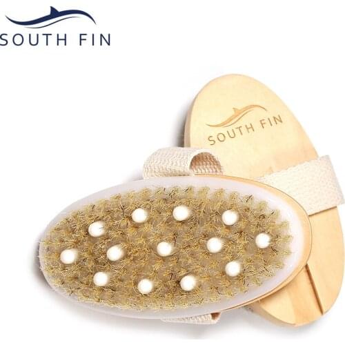 SOUTH FIN Hemu two-in-one bristle body bathing massage nursing brush head body brush ellipse