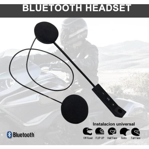 4.1+EDR Bluetooth Headphone Helmet Headset Anti-interference For Motorcycle Helmet Riding Headphone USB Charging