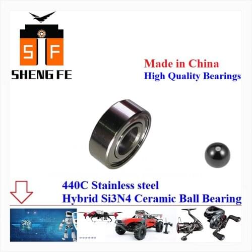 10Pcs 52 ZZ Model RC Bearing 2x5x2.5 P2|Fishing Reel Bearing 520ZZ|Robot Bearing SMR52C ZZ 440C hybrid Si3N4 Ceramic Bearing