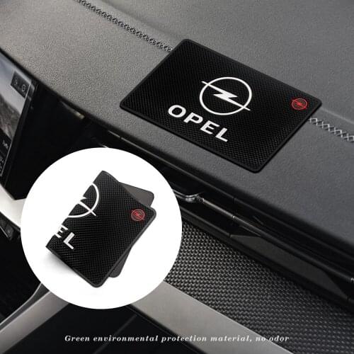 Car PVC Anti Slip Mat Phone Holder Automobiles Interior Dashboard Non-Slip for Opel Astra H G J Insignia Vectra Auto Accessories