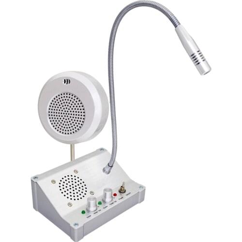 CATEL CT106 3W Dual Way Wireless Window Intercom Counter System for Bank, Hospital, Clinics, Railway Station