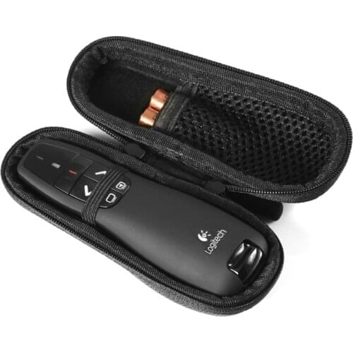 Case for Logitech Wireless Professional Presenter R400 Travel Hard EVA Protective Case Carrying Pouch Cover Bag Compact sizes