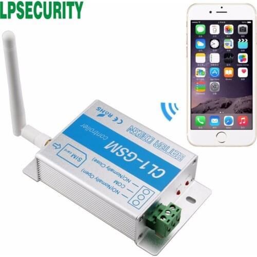 GSM SMS Gate Opener CL1-GSM smart Switch Dual band 900/1800 MHz or 850/1900Mhz