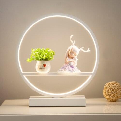 INS Girly Bedroom Table Lamp Childrens Room Girl Princess Room Unique Creative Simple Modern Romantic Bedside Lamp Kisd Desk
