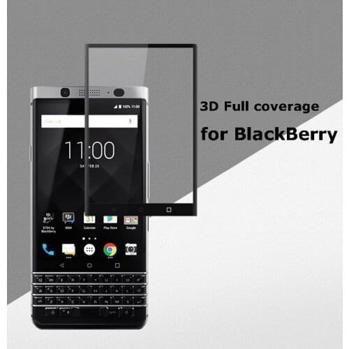 Full Cover Curved Tempered Glass For Blackberry Keyone Screen Protector protective film For Blackberry Keyone glass