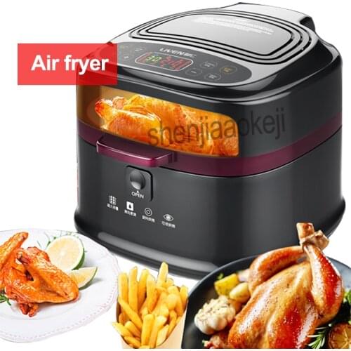 NEW Household Intelligent Air Fryer large capacity Non-oil Fries/ chicken /shrimp ect.Multifunction electric Oven 220v1200w 1pc