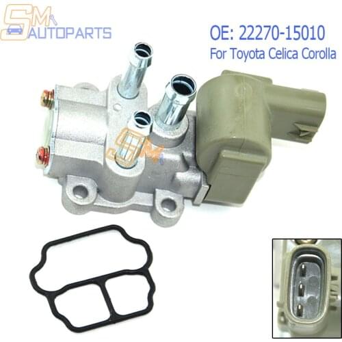 New Idle Air Control Valve 22270-15010 For Asuna Geo Prizm Toyota Celica Corolla 22270-74090 22270-74130 22270-16060