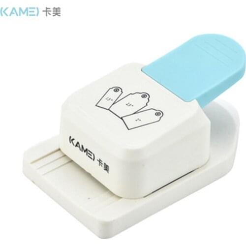 The New Punch Tag top Punch Straight 1.5, 2 or 2.5 Inch Gift Tag Paper Punches For Scrapbooking Craft Perfurador Diy Puncher