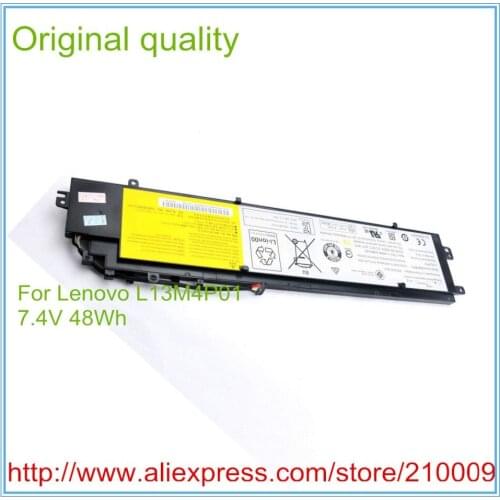 7.4V 48WH original laptop battery for y40-70 14" L13M4P01 L13L4P01 L13C4P01 2ICP4/52/120-2