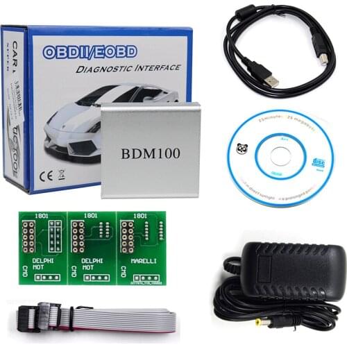BDM100 V1255 ECU Flasher Professional Chip Tuning Programmer Interface BDM 100 Code Reader OBDII Diagnostic Tool