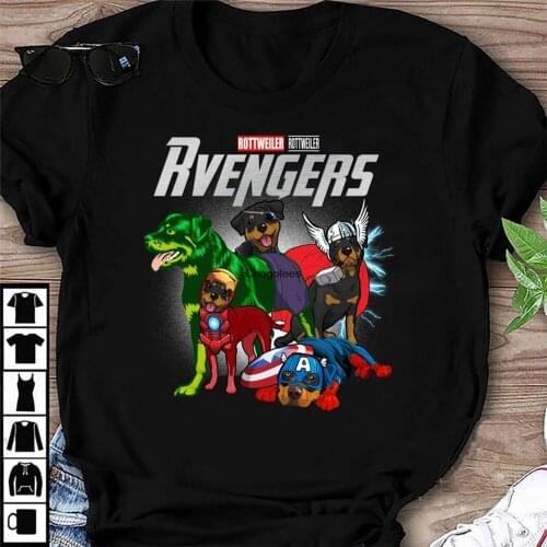 Rottweiler Rvengers shirtAvengers T shirtlong sleevetank top Womens T Shirt V Neck T Shirt