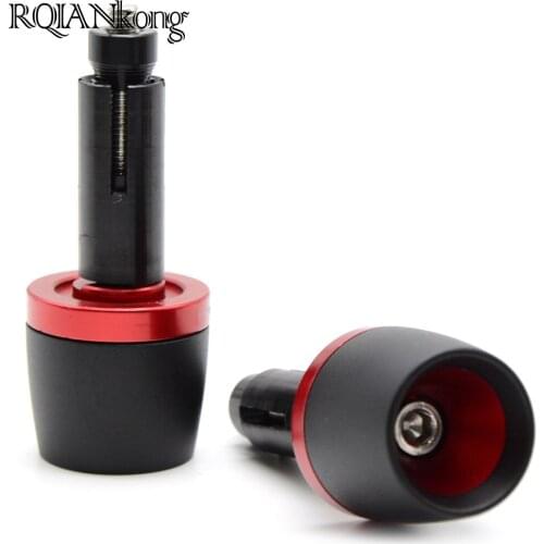 7/8" 22mm CNC Motorcycle Hand Bar Ends Handlebar Grips Ends FOR Yamaha R-25 FAZER FZ6 FZ1 FZ8 FZ1000 YZF-R6 XT250 XT225 R3 R6