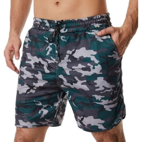 Men Camouflage Shorts Casual Male Military Cargo Shorts Knee Length Mens Summer Short Pants Homme 2021Fitness Runing Short Pants