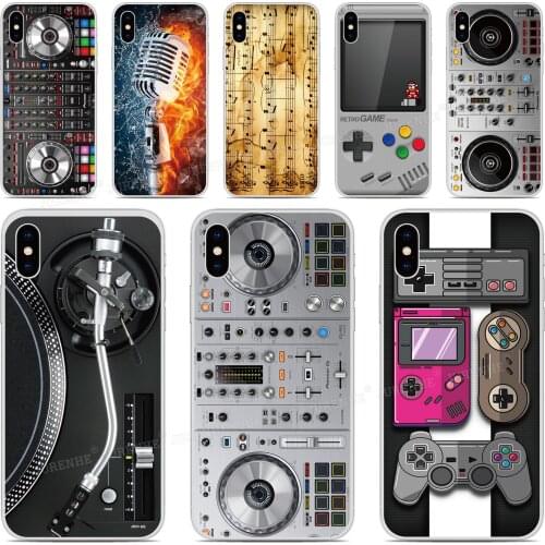 DJ Mixer Turntables Soft TPU Phone Case For OnePlus 8 Pro 5G OnePlus8 Fundas For OnePlus One 6 7 7T Pro Capa Silicone Cover