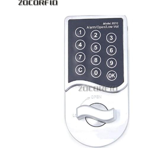 Smart Lock Touch Keypad Password Key Cabinet Door Lock Digital Electronic Security Coded For Drawer Combination Lock Locker