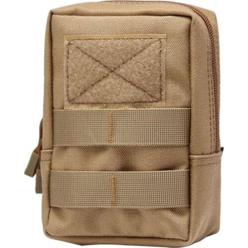 Tactical Molle Bag Portable 600D Nylon Pouch Mobile Phone Wallet Military Travel Outdoor Sport Waist Bag