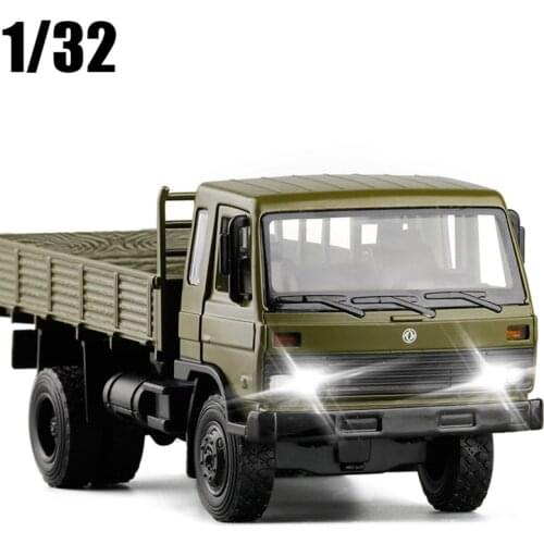High simulation 1:32 alloy truck freight car model sound light truck toys collectible ornaments kids toys free shipping