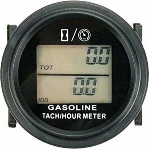 1pc New Car Tachometer Speed Timer Meter Waterproof IP65 2/4 Stroke Engines LCD Backlight Replacement High Quality Speed Timer