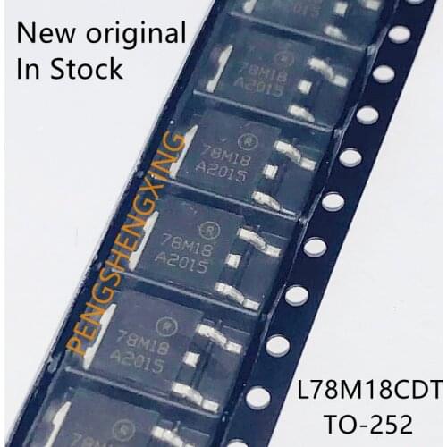 10PCS/LOT L78M18CDT L78M18 78M18 18V TO-252 New original spot hot sale