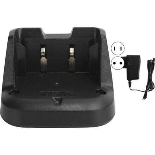 2-Way Fast Charger Fit for yaesu ft-70d / yaesu ft-70dr / yaesu ft-70ds Walkie Talkie 100-240V