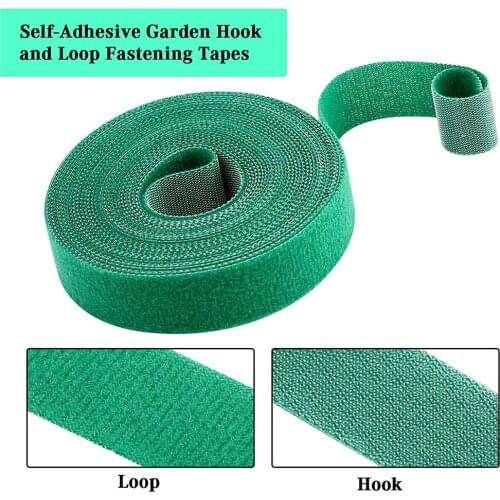 3pc Nylon Plant Bandage Tie Garden Plant Shape Tape Ucumber Grape Rattan Holder Plant Support Garden Accessories