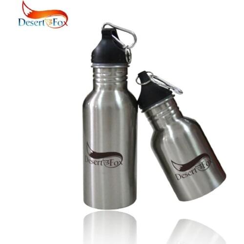 Desert&Fox Stainless Steel Water Bottle,Sports Bottle Insulated Leak Proof 350,500ml Lightweight Portable Outdoor Hiking Bottle