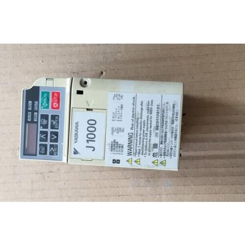 CIMR-JA2A0002BAA 0.4KW/0.2KW 220V inverter , used in good condition . 80% appearance new , good working , free shipping