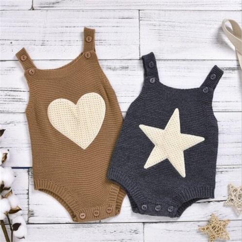 Newborn Baby Childrens Knitted Sweater Romper for Girls Boys Clothes 2021 New Infant Kids Cute Autumn One-piece Jumpsuit