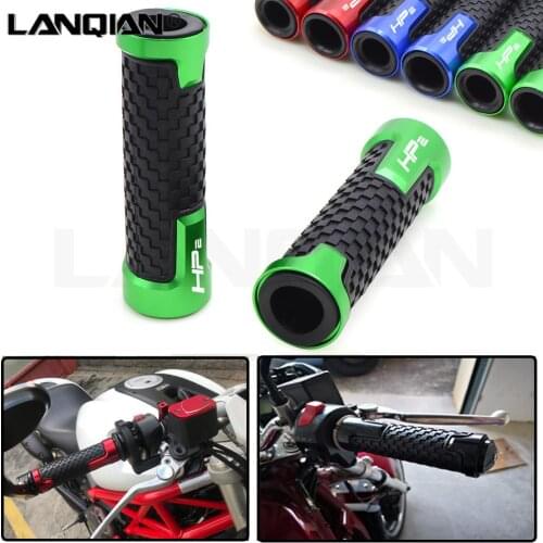 For Kawasaki HP2 7/8''22MM Motorcycle Handlebar Grips Hand Bar Grips HP2 EnduRo Megamoto SPORT 2005-2011 2008 2009 2010 Parts
