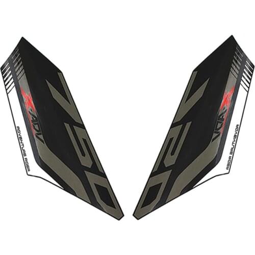 For Honda X-ADV 750 XADV750 2017 - 2020 Motorcycle Rear Fairing Decal Protection Kit Case Rear seat sticker PVC Pad decals