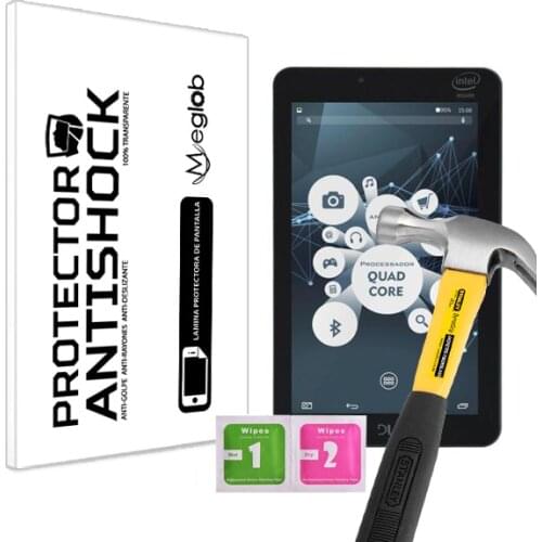 Screen protector Anti-Shock Anti-scratch Anti-Shatter compatible with Tablet DL X Quad Pro