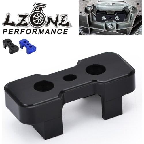 LZONE - Transmission Mount Insert Billet Aluminum FOR B8 Chassis Audi Models For S-Tronic/Manual JR-TMI01
