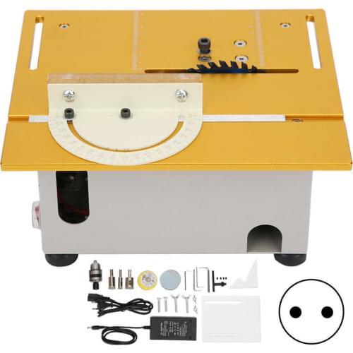 AC 110-220V 96W Mini Table Saw DIY Woodworking Multifunctional Desktop Cutting Tool