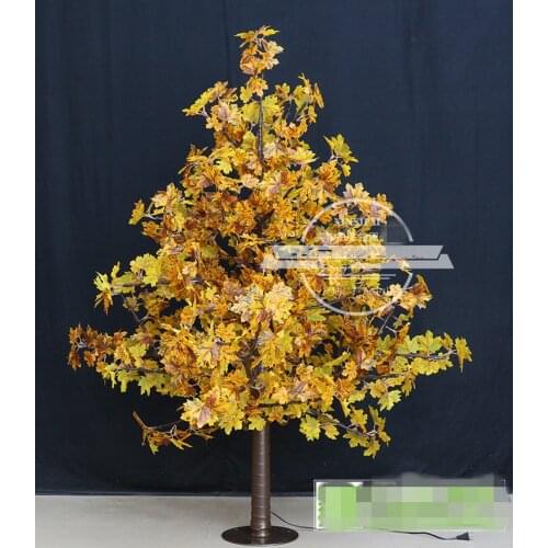 Outdoor LED maple Tree Light Christmas Xmas Tree 1.5M 2M height Fairy garden Landscape Lighting for Holiday Wedding party decor