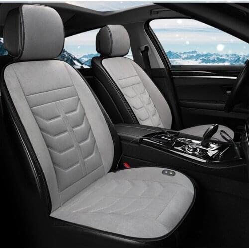 2019 new car heating cushion winter single seat warm car electric double car seat cushion 12v car with winter tweezers