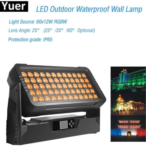 2019 New LED Outdoor Waterproof Wall Lamp IP65 Wall Lamp Modern LED Decorative Lighting Large Performance Exhibition Wall Lamps