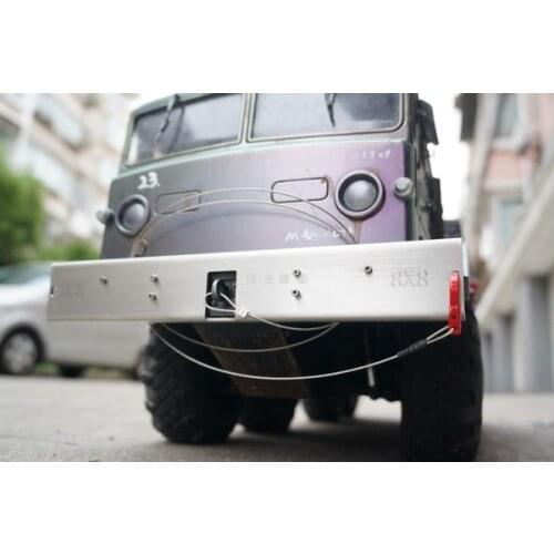 Stainless steel front bumper for CROSS RC BC8 8X8
