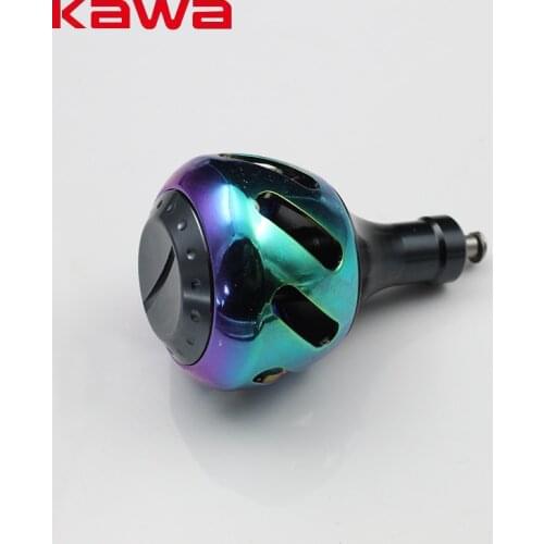 Ruke Fishing Knob, Alloy Alluminum,For Spinning Reel 3000-8000 Type, Rainbow Color Fishing Reel Accessory, Free shipping