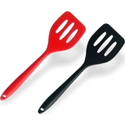 Silicone Turners Gadgets Kitchen Tools Egg Fish Frying Pan Scoop Fried Shovel Spatula Cooking Utensils