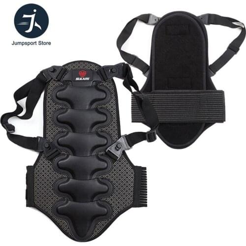 SULAITE Breathable Back Protector Back Piece Sport Bike Motorcycle Motocross Racing Skiing Body Spine Armor Skating Jackets Vest