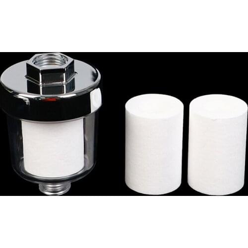 Universal Shower Filter PP Cotton Purifier Output Home Kitchen Faucet Front Purification Strainer New Year Bathroom Accessories