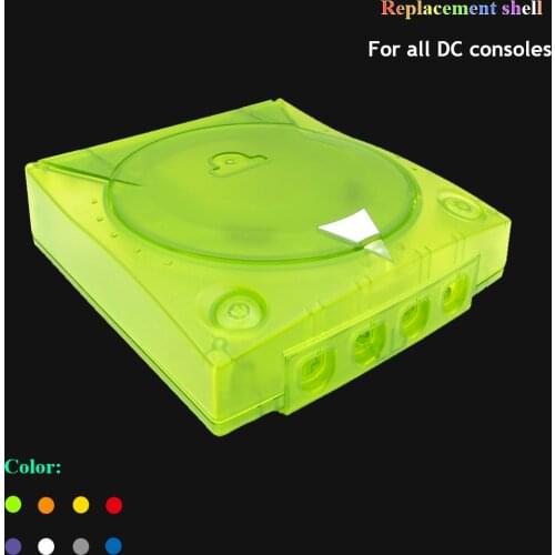 Bitfunx Colorful Translucent Case Shell Replacement Shell for All SEGA Dreamcast Game Consoles