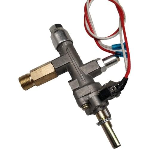 Earth Star Propane Gas Oven Spare Parts Main Control Alumium Valve inlet G1/4" Left Thread with Micro Switch