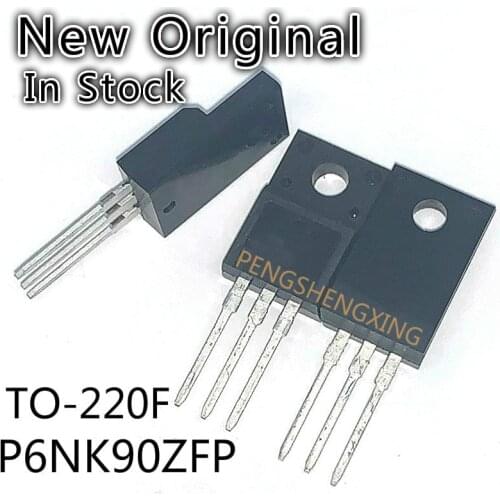 10PCS/LOT STP6NK90ZFP P6NK90ZFP TO-220F 900V 5.8A New original spot hot sale