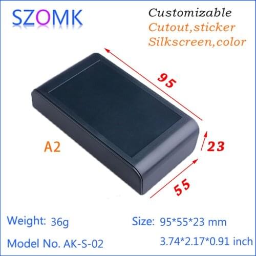 Szomk small size 10 psc a lot abs plastic enclosure electronics distribution box for electrial equipment