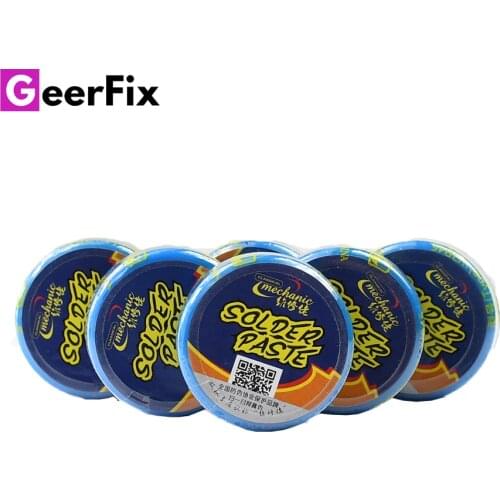 20g MECHANIC Solder Paste 138 Low Temp Flux Original Advance Welding Tin No Clean Soldering Sliver BGA CPU PCB Repair V3B45