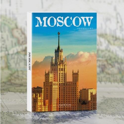 30 sheets/LOT Take a trip to Moscow Postcard /Greeting Card/Wish Card/Christmas and New Year gifts