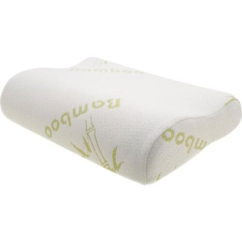 Bamboo Neck Padded Orthopedic Visco Pillow